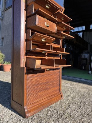 Chest of Drawers in Oak by Antoni Ferretti, 1890s-LAM-1766088