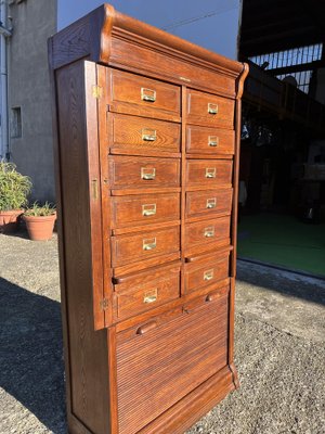 Chest of Drawers in Oak by Antoni Ferretti, 1890s-LAM-1766088