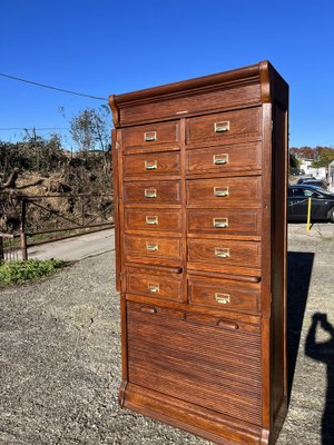 Chest of Drawers in Oak by Antoni Ferretti, 1890s-LAM-1766088