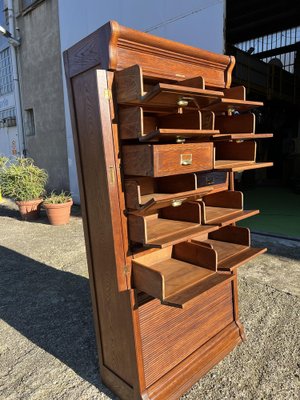 Chest of Drawers in Oak by Antoni Ferretti, 1890s-LAM-1766088