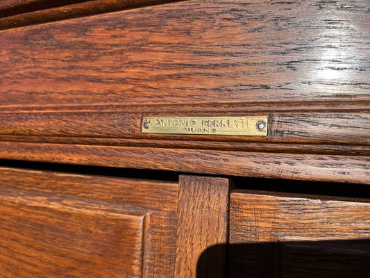 Chest of Drawers in Oak by Antoni Ferretti, 1890s-LAM-1766088