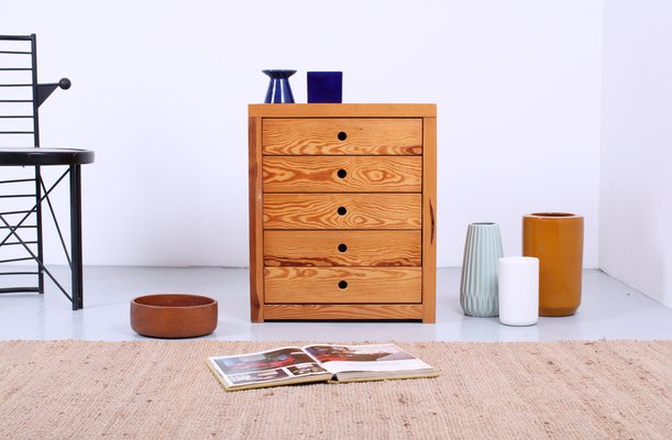 Chest of Drawers in Pinewood by Ate Van Apeldoorn for Houtwerk Hattem, 1960s-XT-1732078