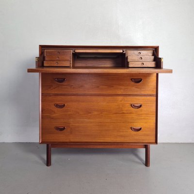 Chest of Drawers in Teak by Peter Hvidt & Orla Mølgaard-Nielsen for Søborg Møbelfabrik, 1950s-PRS-1133837