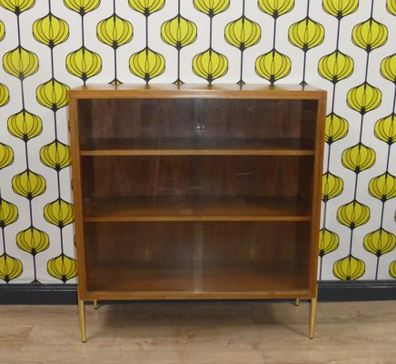 Chest of Drawers in Walnut and Glass, 1960s-AFE-1772402