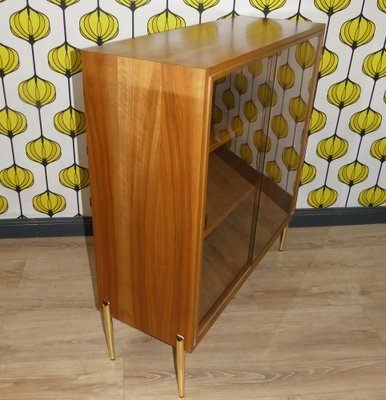 Chest of Drawers in Walnut and Glass, 1960s-AFE-1772402