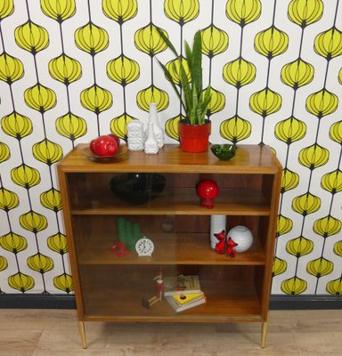 Chest of Drawers in Walnut and Glass, 1960s-AFE-1772402