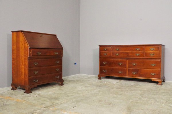 Chest of Drawers with Fantoni Limelted Door by Marcello Fantoni, 1970s-KNM-1291850