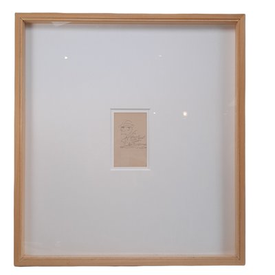 Chester Gould, Dick Tracy, 1987, Pencil on Paper, Framed-TCS-1156337