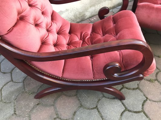 Chesterfield Armchairs, 1970s, Set of 2-WQQ-1239136