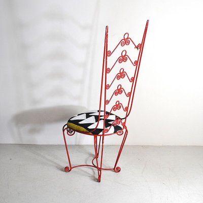 Chiavari Style Iron Outdoor Chair, 1960s-JQO-883500