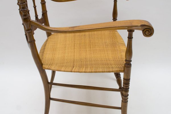 Chiavari Wooden Chair from Rocca, 1960s-KQB-947973