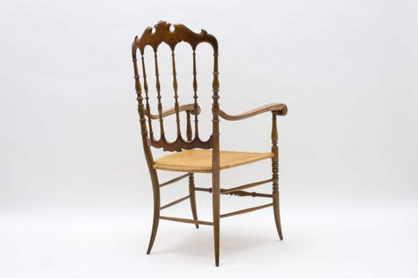 Chiavari Wooden Chair from Rocca, 1960s-KQB-947973