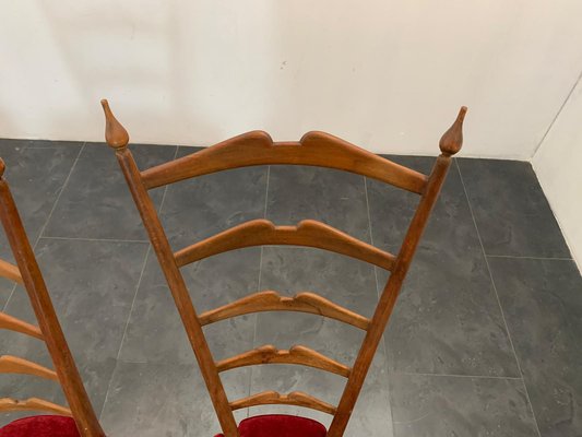 Chiavarina Chairs, 1960s, Set of 6-IJR-1075221