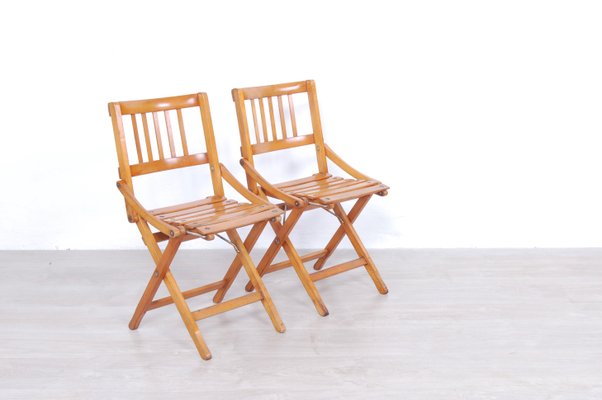 Children's Folding Chairs from Fratelli Reguitti, Set of 2-XSG-998211