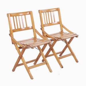 Children's Folding Chairs from Fratelli Reguitti, Set of 2-XSG-998211