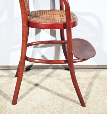 Children's High Chair in Beech by Michael Thonet for Thonet, 1890s-RVK-1771157