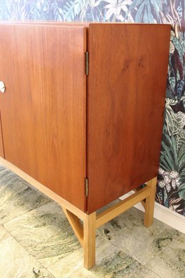 China Cabinet in Teak by Børge Mogensen & C. M. Madsens for FDB Møbler, Denmark, 1960s-BPJ-1402447