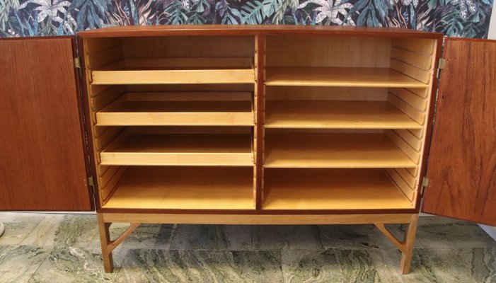 China Cabinet in Teak by Børge Mogensen & C. M. Madsens for FDB Møbler, Denmark, 1960s-BPJ-1402447