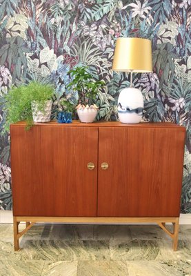 China Cabinet in Teak by Børge Mogensen & C. M. Madsens for FDB Møbler, Denmark, 1960s-BPJ-1402447