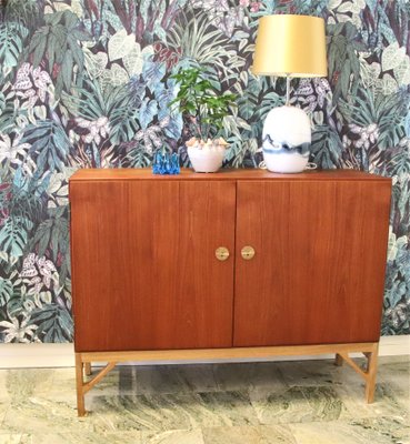 China Cabinet in Teak by Børge Mogensen & C. M. Madsens for FDB Møbler, Denmark, 1960s-BPJ-1402447