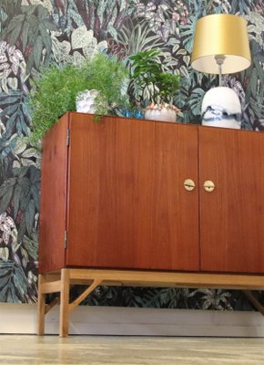 China Cabinet in Teak by Børge Mogensen & C. M. Madsens for FDB Møbler, Denmark, 1960s-BPJ-1402447