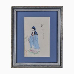 Chinese Artist, Figure, Painting on Rice Paper, 18th Century-QOR-2022487