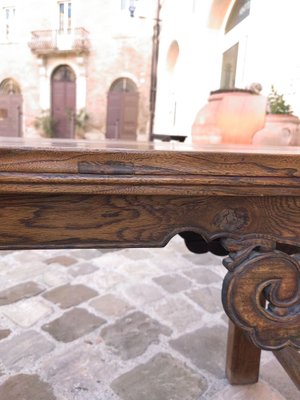 Chinese Bench in Chestnut Wood Built in Interlocking System without Nails, 18th Century-ZFY-1755172