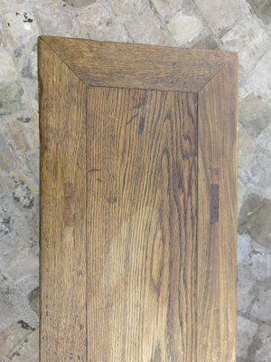 Chinese Bench in Chestnut Wood Built in Interlocking System without Nails, 18th Century-ZFY-1755172