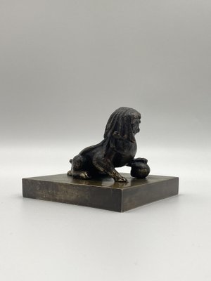 Chinese Bronze Figure of a Foo Dog, 1920s-CZ-1806331