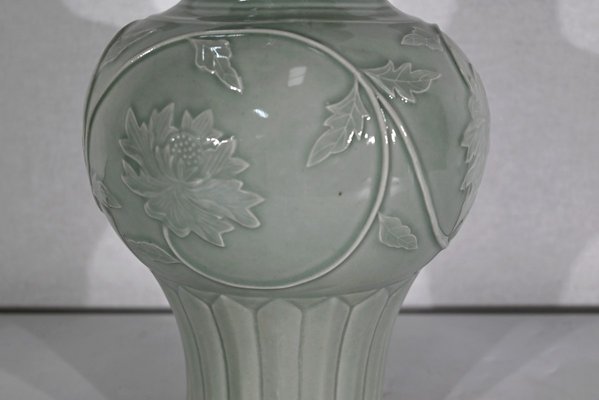 Chinese Celadon Vase, 1900s-RVK-1395853