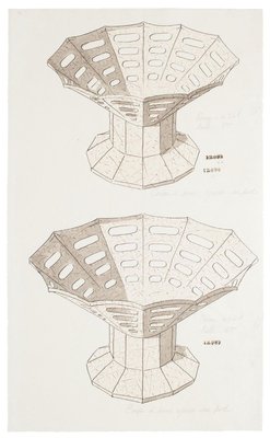 Chinese Cup, Late 19th-Century, Ink and Watercolor-ZCI-829378