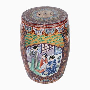 Chinese Hand Painted Ceramic Garden Stool-ZVH-1155967