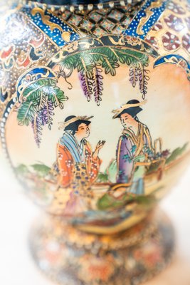 Chinese Hand-Painted Vase, 1960s-KNM-845124