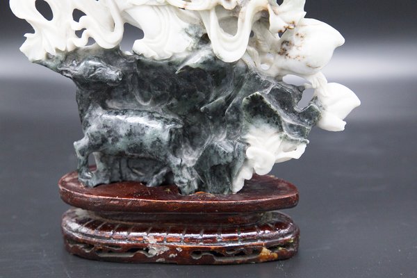 Chinese Jade Statue of a Confucian Sage-RCE-1431209