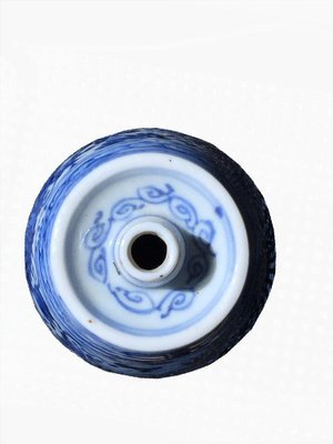 Chinese Kangxi Blue & White Spirit Bottle-UCH-1224743