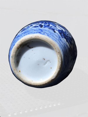 Chinese Kangxi Blue & White Spirit Bottle-UCH-1224743