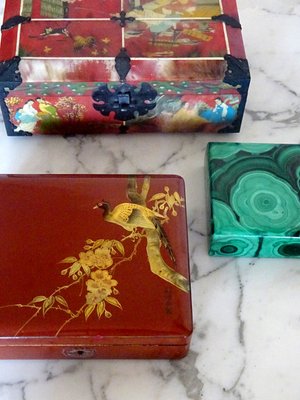 Chinese Lacquered Box, 1930s-GT-1005179