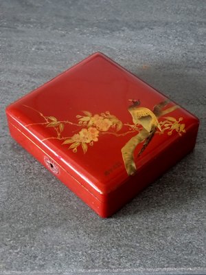 Chinese Lacquered Box, 1930s-GT-1005179