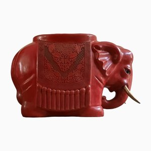 Chinese Lacquered Elephant, 1970s-SJU-1452956