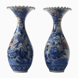 Chinese Porcelain Vases, Set of 2-NQ-624760