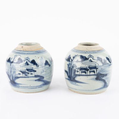 Chinese Pots, 19th Century, Set of 2-VAP-1737232