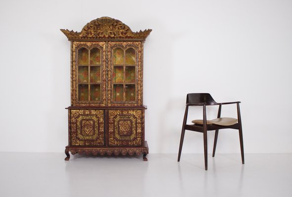 Chinese Showcase Cabinet, 1890s-OWS-1725919