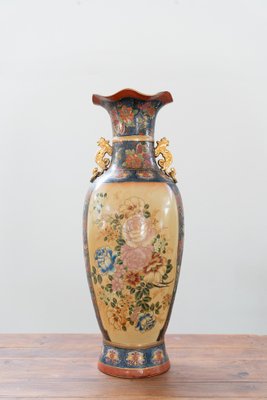 Chinese Vase with Golden Satsuma, 1850-KNM-1738522