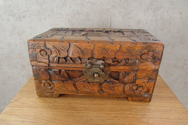 Chinese Wooden Box, Late 19th Century-RDN-2028296