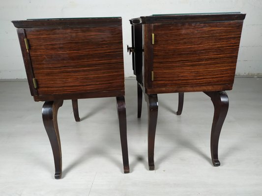 Chippendale Side Tables or Nightstands, 1940s, Set of 2-EAD-874428