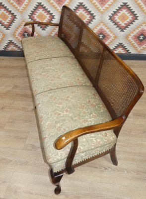 Chippendale style Viennese Weave Gobelin 3-Seater Sofa, 1960s-AFE-1384564