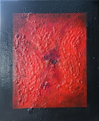 Christiane Hess, Rouge et Noir, 2023, Acrylic on Canvas-CHG-2037069