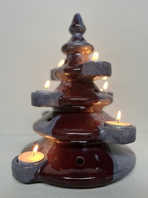 Christmas Tree Candleholder from Otto Keramik-DWL-1468139