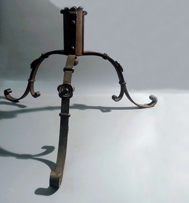 Christmas Tree Stand in Forged Iron, 1870s-HWV-777885