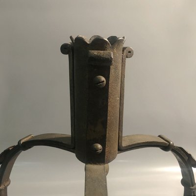 Christmas Tree Stand in Forged Iron, 1870s-HWV-777885